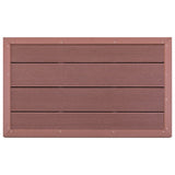 Vidaxl Buedem Element fir Solardoouche 101x63x5,5 cm hkc Brown