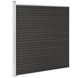 Vidaxl Fence 175x186 cm HKC Gray