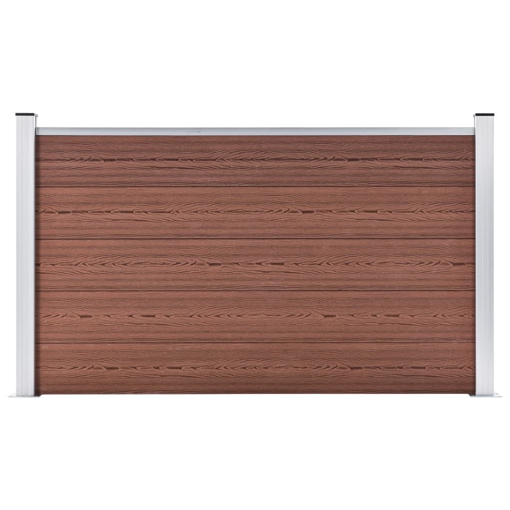 Vidaxl hegn 180x105 cm HKC Brown