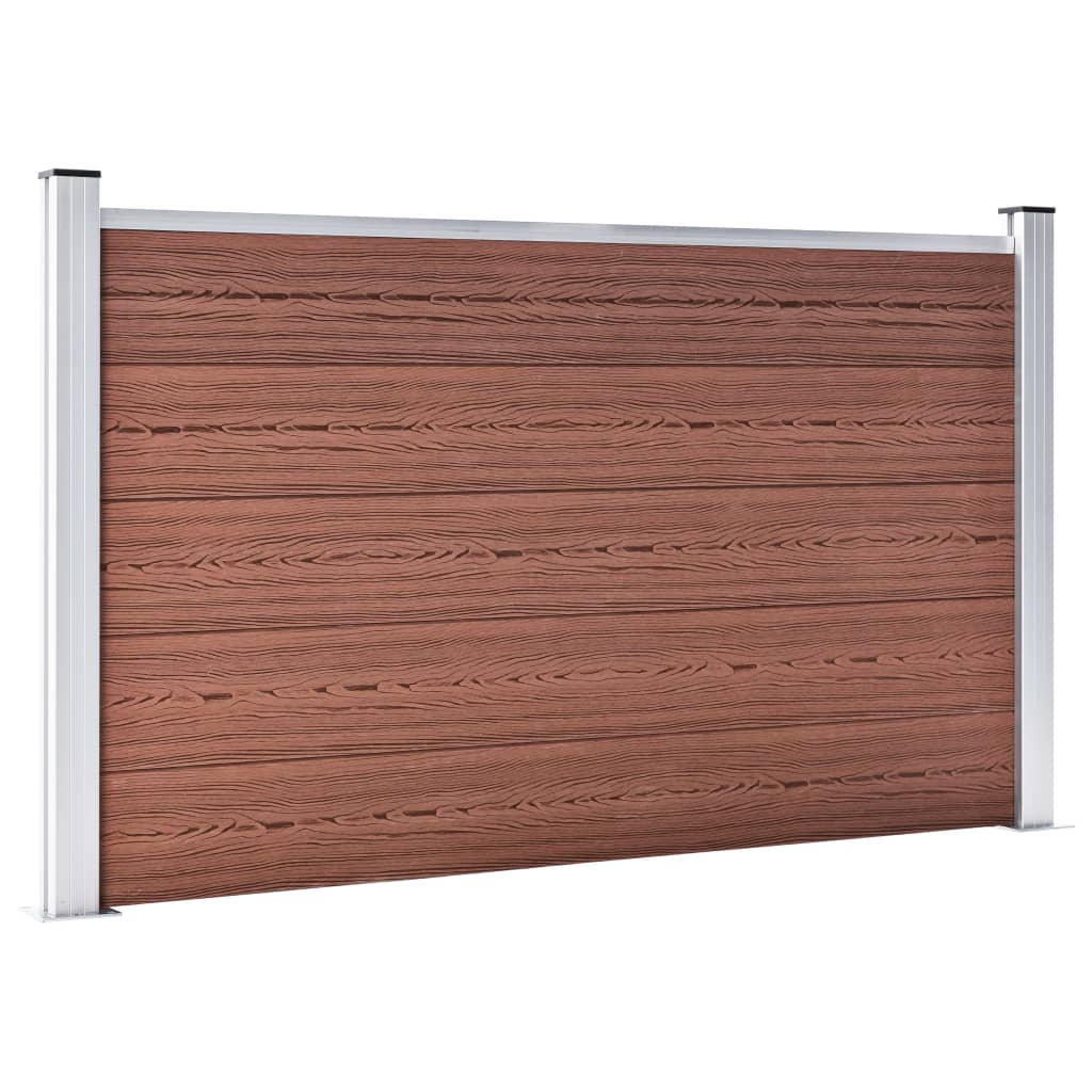 Vidaxl hegn 180x105 cm HKC Brown