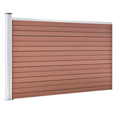 Vidaxl -Zaun 175x105 cm HKC Brown