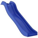 Vidaxl diapositiva 175x38x23 cm de azul polipropeno