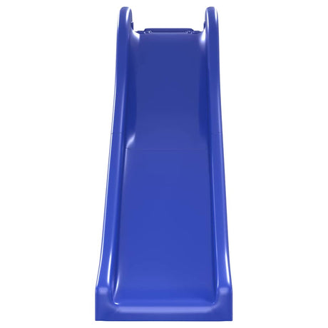 Vidaxl glijbaan 175x38x23 cm polypropeen blauw