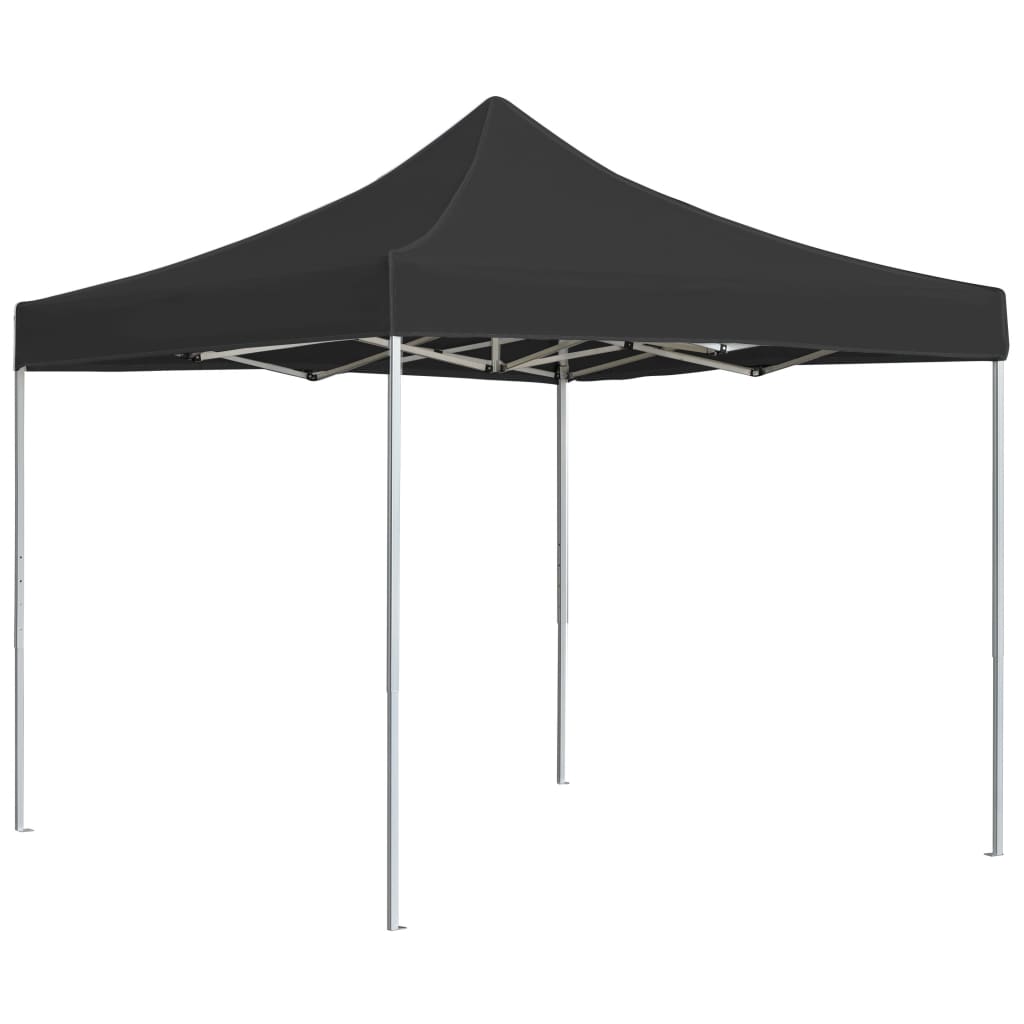 Vidaxl PartyTent pliable professionnellement 2x2 m anthracite en aluminium