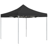 Vidaxl Partytent Profesionalno zložen 2x2 m aluminijev antracit