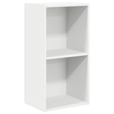 Vidaxl boekenkast 40x30x76,5 cm bewerkt hout wit