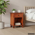 Vidaxl nachtkastje 40x30x50 cm massief acaciahout