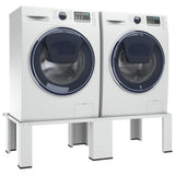 Vidaxl Washing Machine Essiccatore Hoger Double White