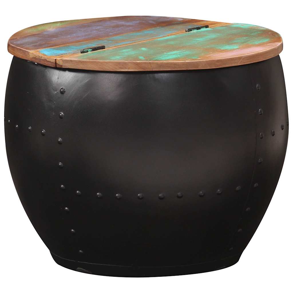 Vidaxl salontafel 53x43 cm massief gerecycled hout