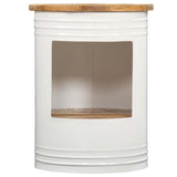 Vidaxl salontafel 43x55 cm massief mangohout