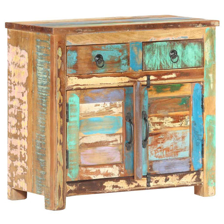Vidaxl dressoir 70x35x65 cm massief gerecycled hout