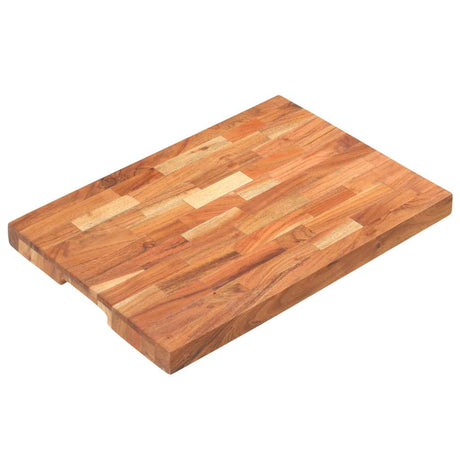 Vidaxl hakblok 50x35x4 cm massief acaciahout