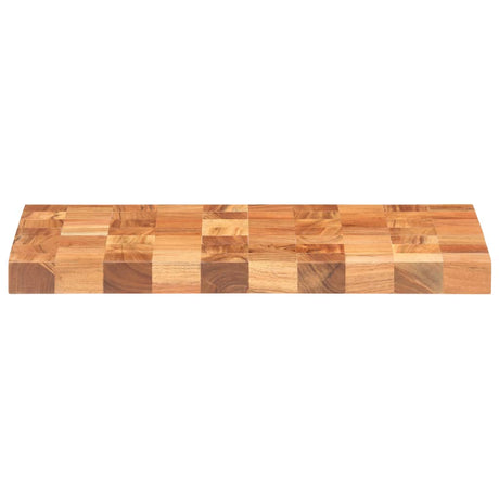 Vidaxl hakblok 50x34x3,8 cm massief acaciahout