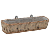 Vidaxl Balkon Bins 2 St 80 cm Wicker mat Pe