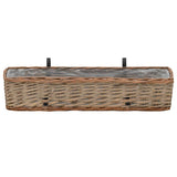 Vidaxl Balkon Bins 2 St 80 cm Wicker mat Pe