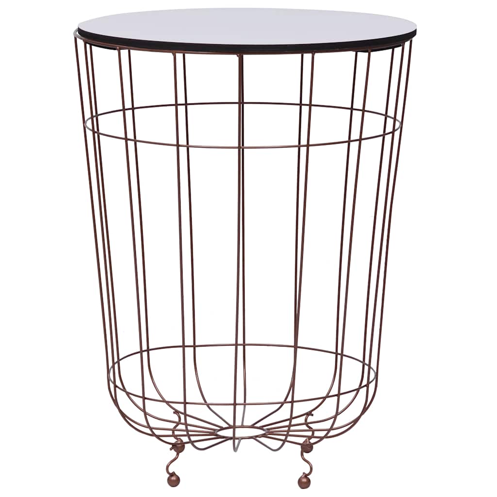 Vidaxl salontafel ø40 cm goudkleurig
