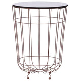 Vidaxl salontafel ø40 cm goudkleurig