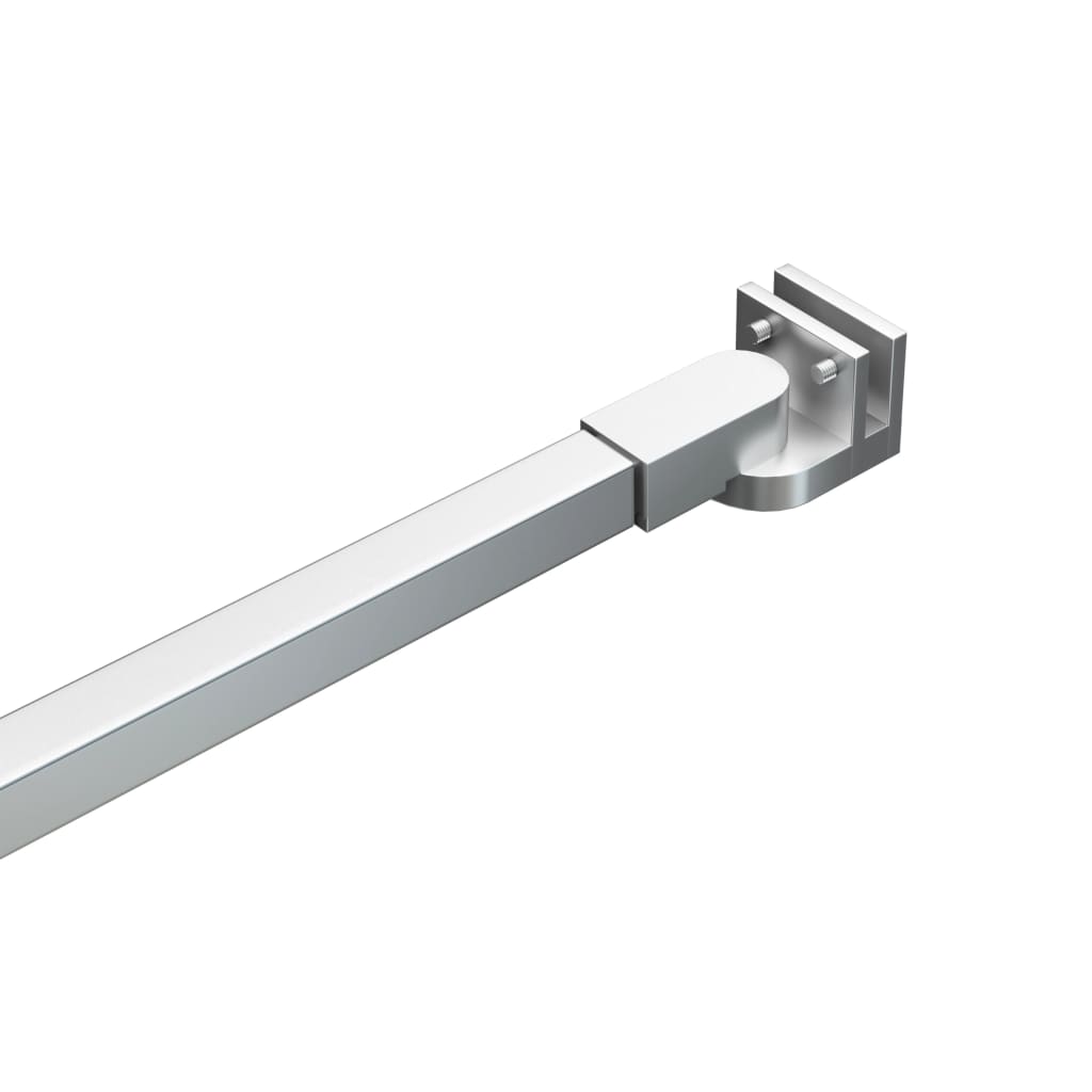 Vidaxl stabilisatiestang voor badwand 57,5 cm roestvrij staal