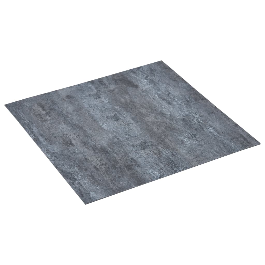 Planchers vidaxl auto-adhésif 5,11 m² motif en marbre en PVC gris