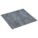 Vidaxl Floorboards Self -adhesive 5.11 m² PVC marble pattern Gray