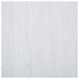 Vidaxl Floorboards Selvlavt 5,11 m² PVC White