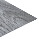 Vidaxl Floorboards auto-adhésif 5,11 m² en PVC gris clair