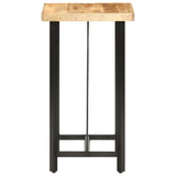 Vidaxl bartafel 60x60x107 cm ruw mangohout