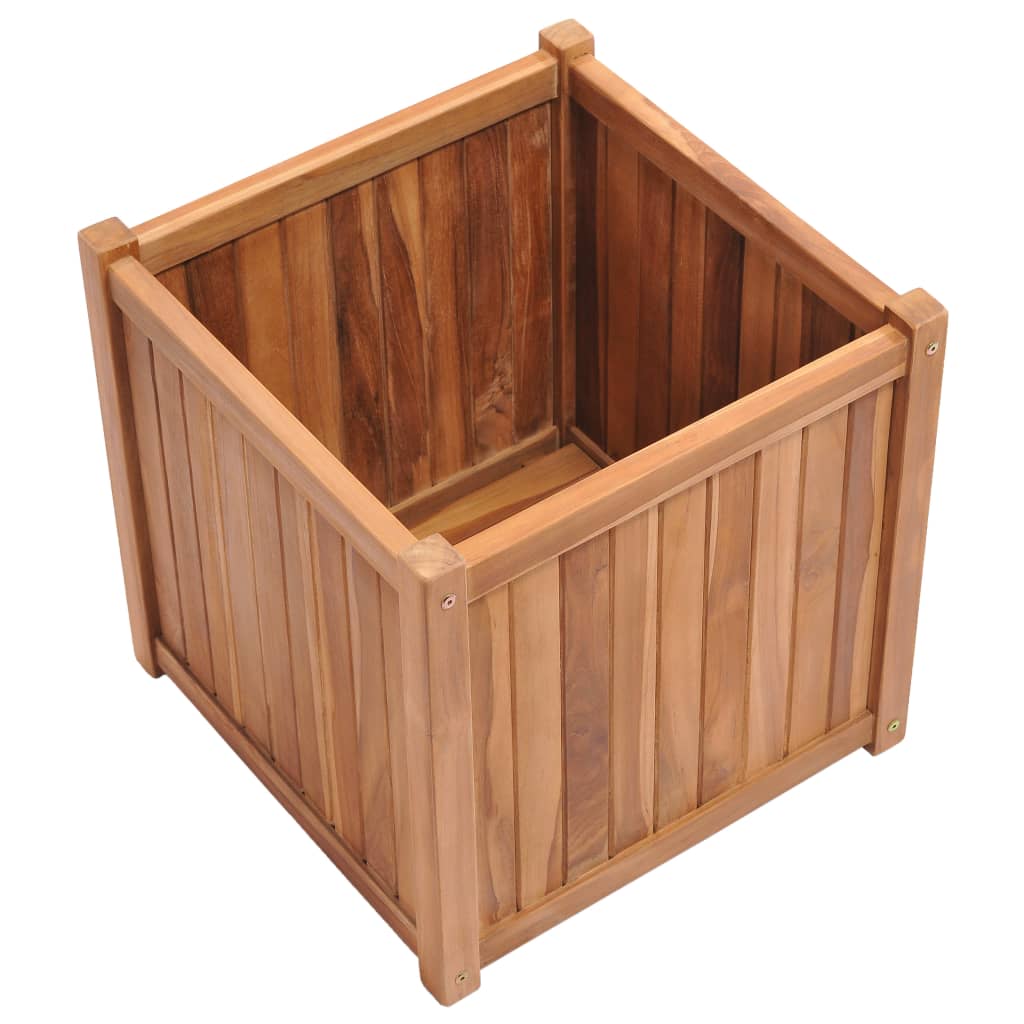 Vidaxl Planter surélevé en bois solide 50x50x50 cm