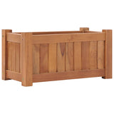 Vidaxl Planter surélevé 50x25x25 cm en bois de teck solide