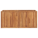 Vidaxl Planter hevet 150x50x70 cm solid teak