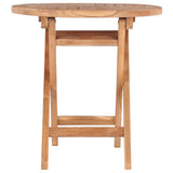 Vidaxl tuintafel inklapbaar 45 cm massief teakhout