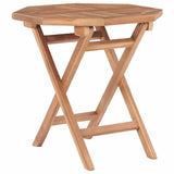 Vidaxl tuintafel inklapbaar 45x45x45 cm massief teakhout