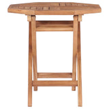 Vidaxl tuintafel inklapbaar 45x45x45 cm massief teakhout