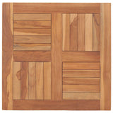 Vidaxl tafelblad 60x60x2,5 cm massief teakhout