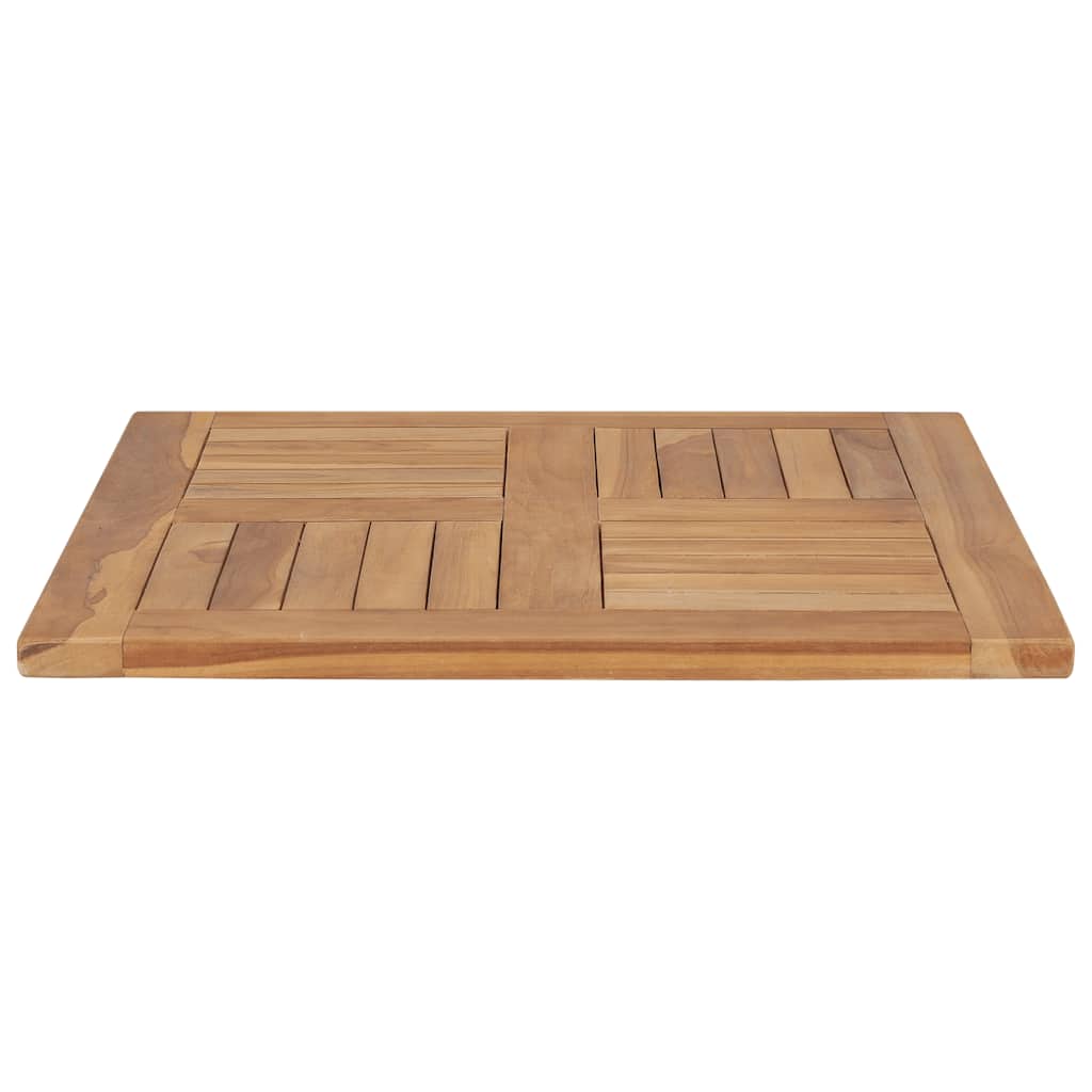 Vidaxl tafelblad 60x60x2,5 cm massief teakhout