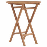Vidaxl tuintafel inklapbaar 60x60x75 cm massief teakhout