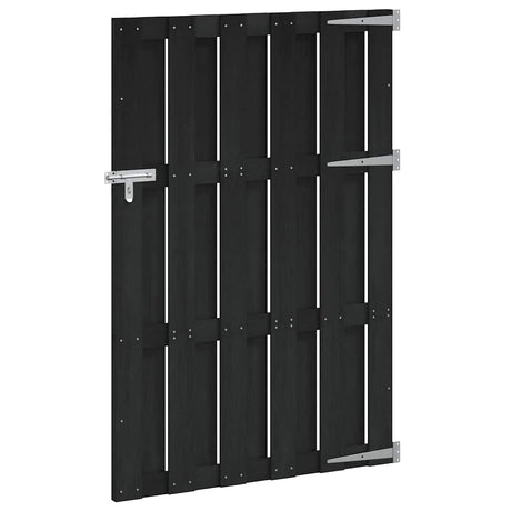 Vidaxl poort 100x150 cm hkc grijs