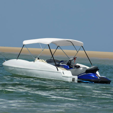 Vidaxl biminitop 3-boogs 183x196x137 cm wit
