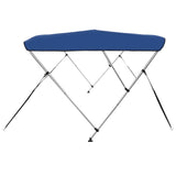 VidaXL Biminitop 3-bows 183x160x137 cm blue