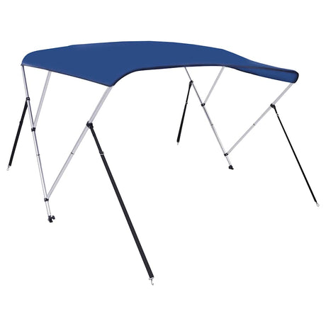 Vidaxl biminitop 3-boogs 183x160x137 cm blauw