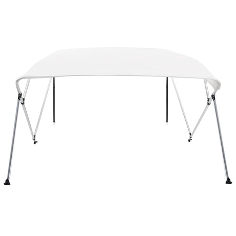 Vidaxl biminitop 4-boogs 243x196x137 cm wit