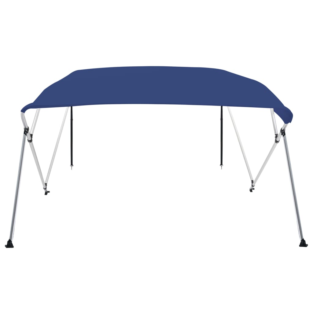 Vidaxl Biminitop 4-Boogs 243x180x137 cm blue