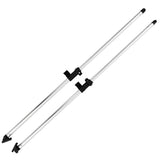 Vidaxl biminitop steunpalen 2 st aluminium