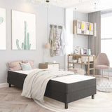 Vidaxl boxspringframe stof grijs 100x200 cm