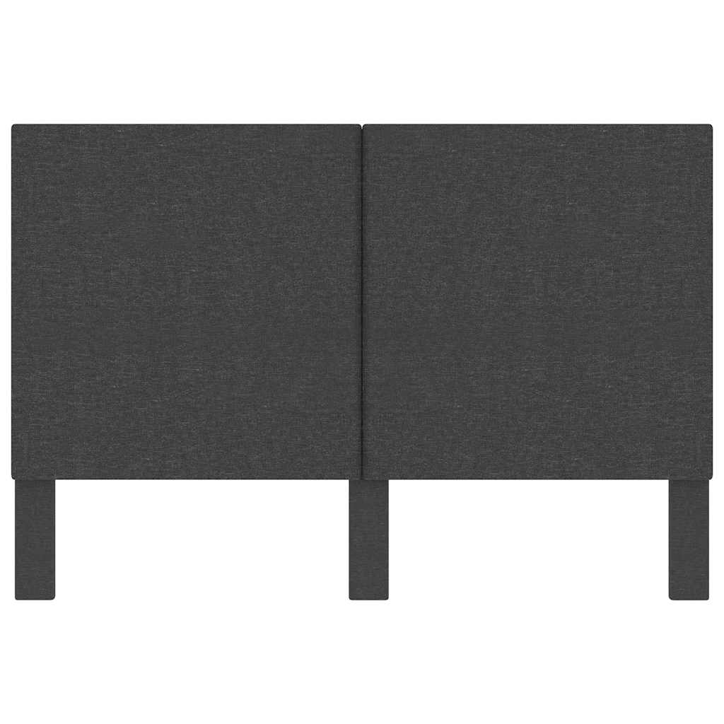Vidaxl hoofdbord 160x200 cm stof donkergrijs