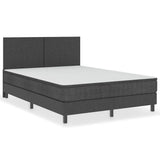 Vidaxl hoofdbord 180x200 cm stof donkergrijs