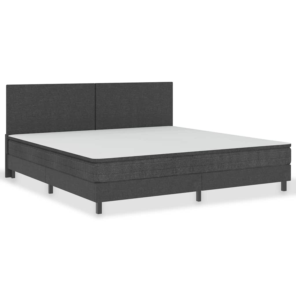 Vidaxl hoofdbord 200x200 cm stof donkergrijs