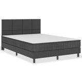 Vidaxl hoofdbord 140x200 cm stof donkergrijs