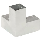 Vidaxl Pale Connection Y-form 71x71 mm galvaniseret metal