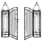 Vidaxl port decorative 122x20.5x100 cm wrought iron